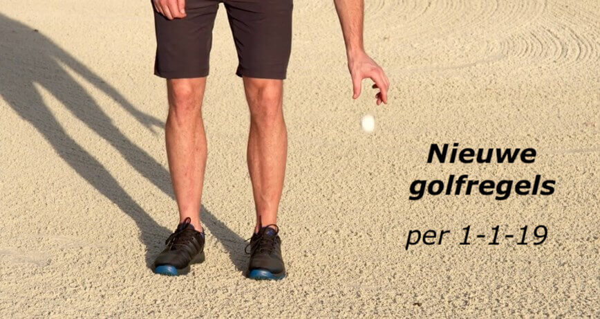 Nieuwe golfregels in 2019